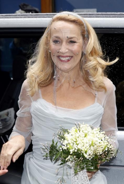 Former supermodel Jerry Hall arrives at St ...