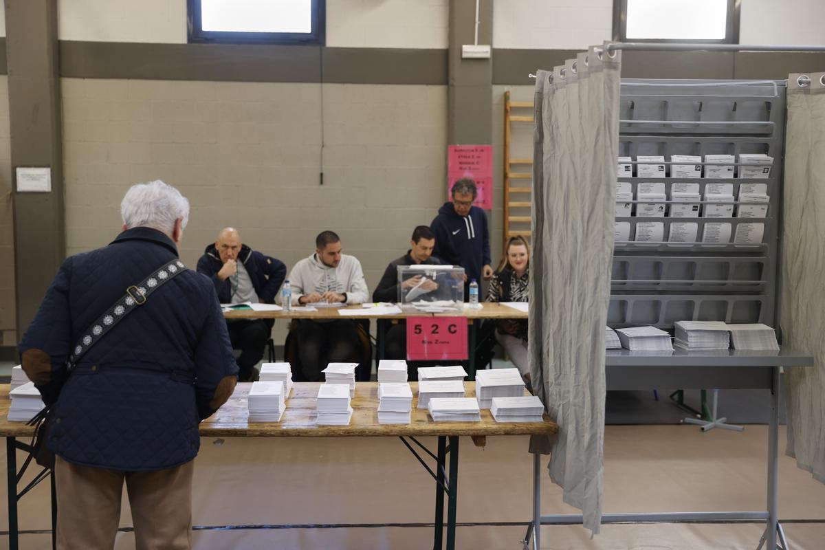 Estos son los datos sobre la participación en las elecciones vascas hasta las 13:00 horas