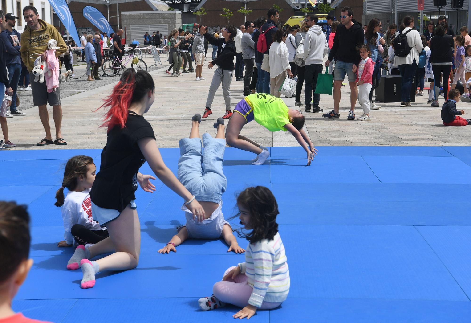 Día del Deporte en la calle de A Coruña