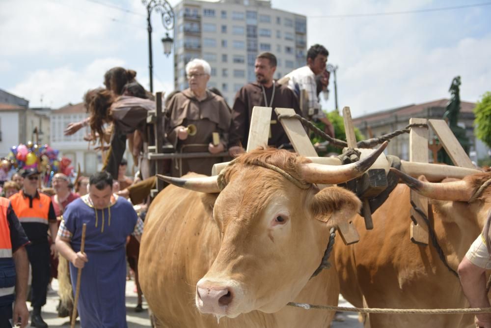 Expulsión de los leprosos en Betanzos