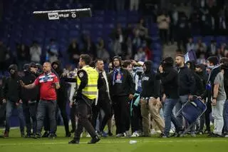 Los Mossos ven "casi imposible" evitar una invasión como la del campo del Espanyol