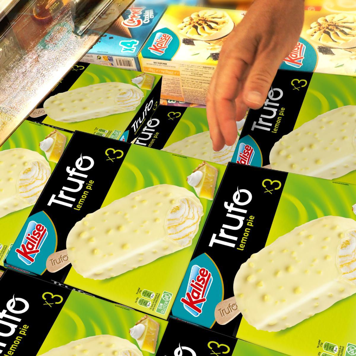Helados de Trufo Lemon Pie