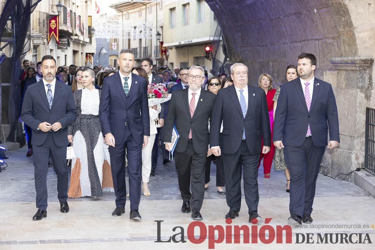 Pregón de Fiestas en Caravaca