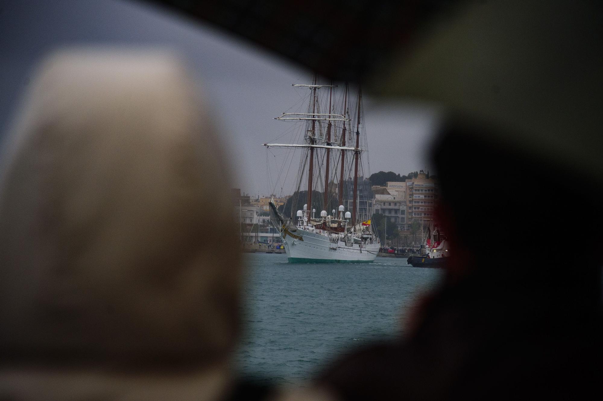 Así ha sido el homenaje a Elcano en Cartagena