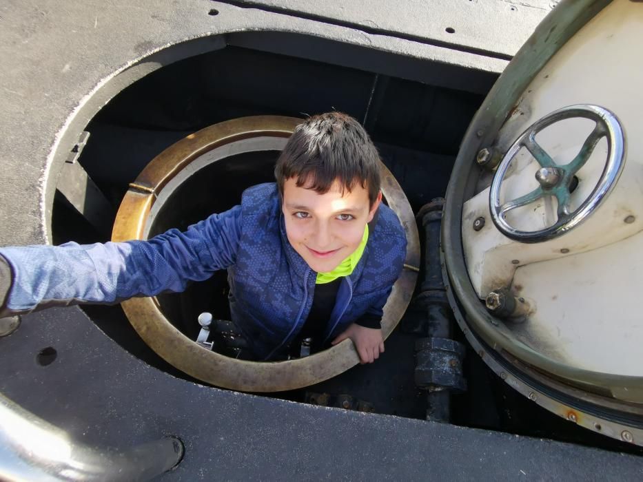 Viaje a las entrañas de un submarino. // S. Álvarez