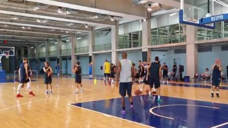 Primer entrenamiento del Herbalife Gran Canaria (I)