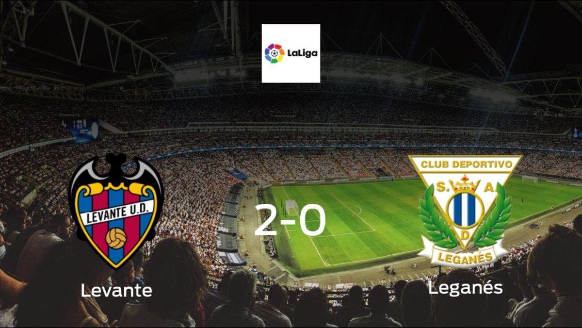 Leganés fall to Levante with a 2-0 at Ciudad de Valencia