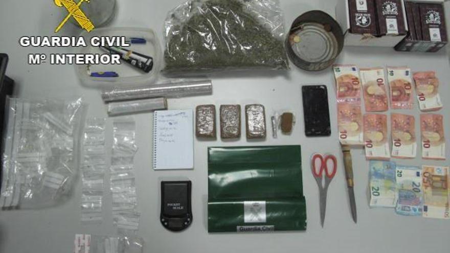 Detenidas 3 personas por robo y tráfico de drogas