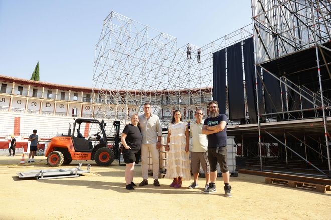 Todo listo para el concierto de Rozalén en Cáceres