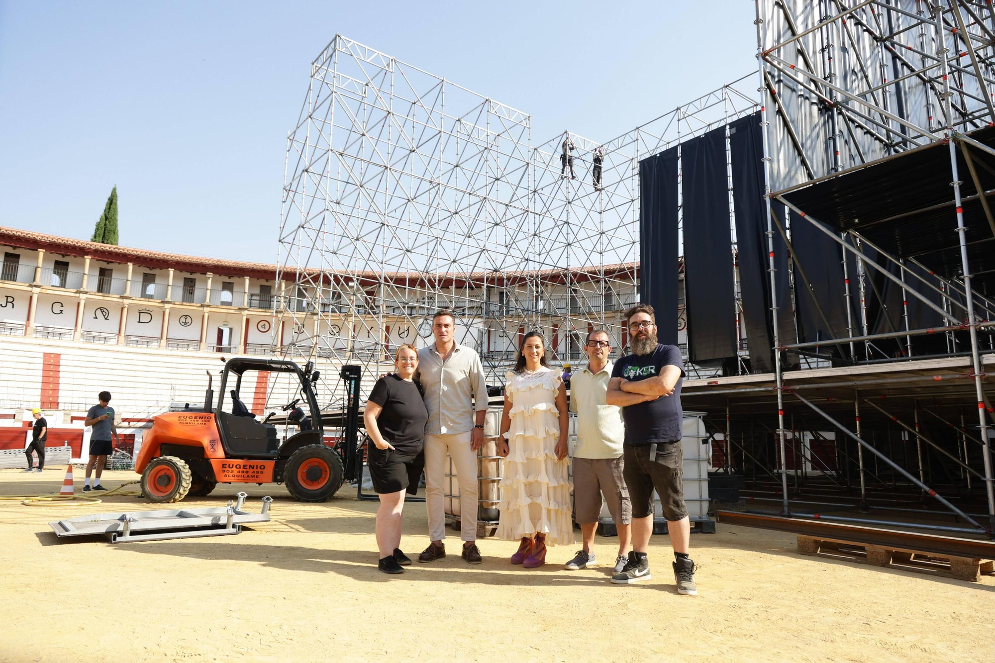 Todo listo para el concierto de Rozalén en Cáceres