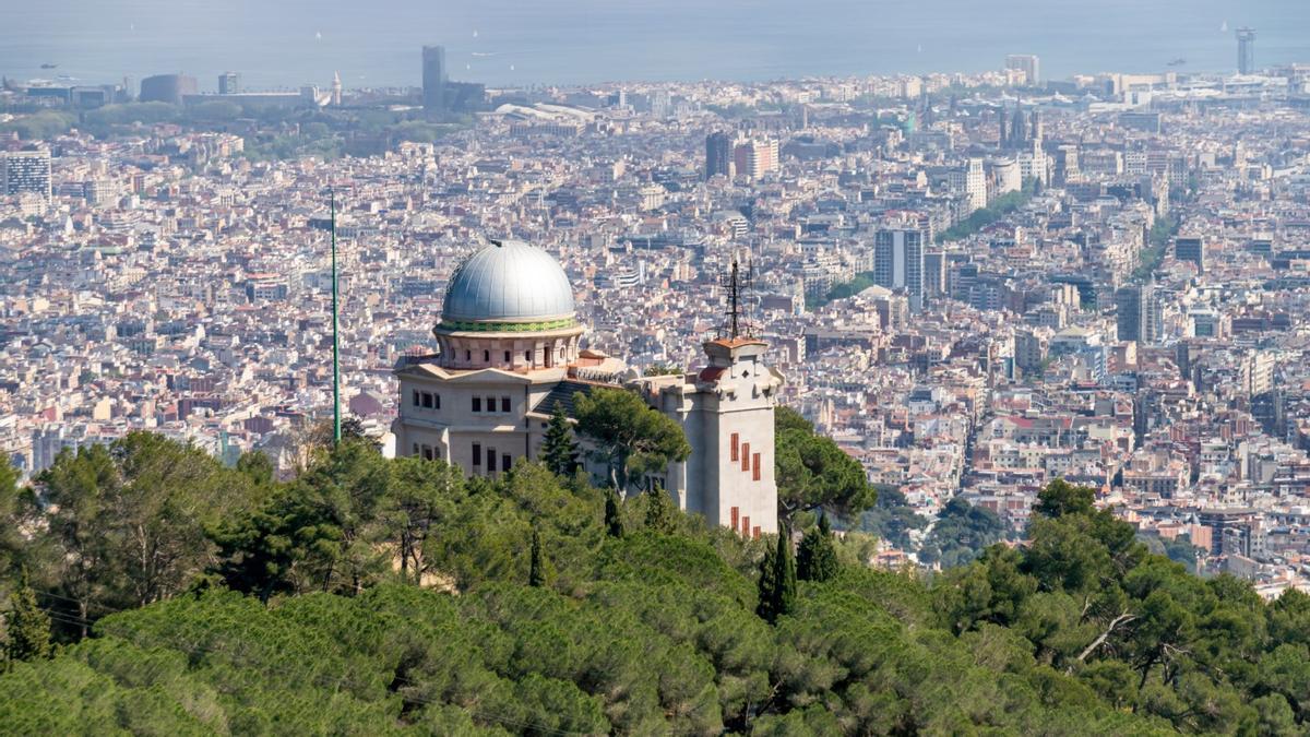 Temperaturas desbocadas de junio en el observatorio Fabra-RACAB .