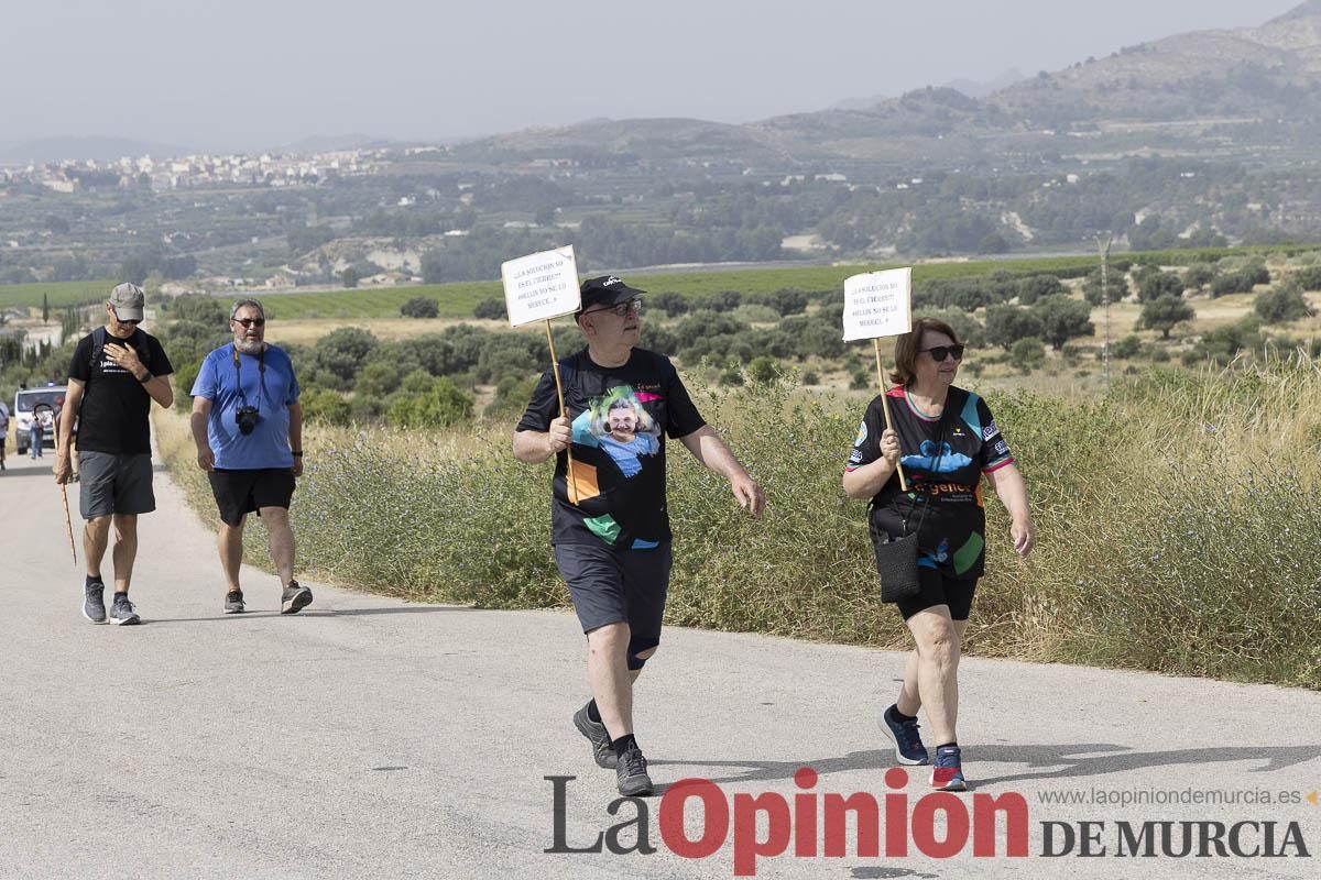Así ha sido la marcha convocada por la Asociación Plaza Nueva en defensa de la Estación de tren de Calasparra