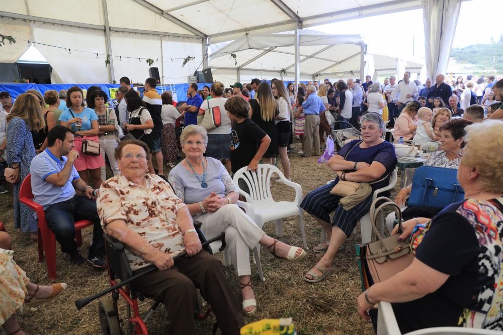 Subasta del ramo y corderada de las fiestas de Santullano de Las Regueras