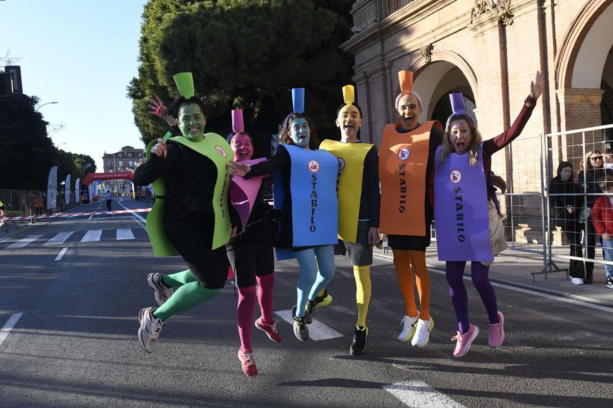 La San Silvestre 2025 en Murcia, en fotografías