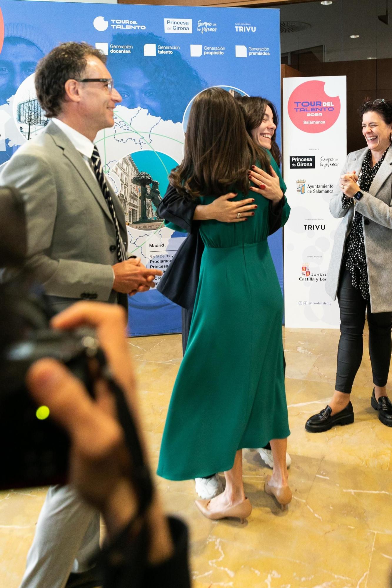 Victoria Luengo, ganadora del premio Princesa de Girona