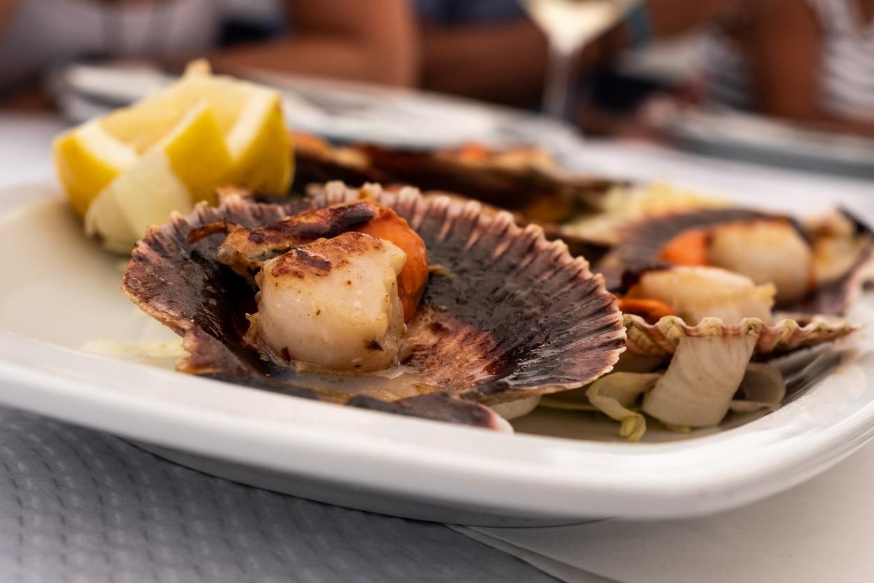 Plato de Zamburiñas