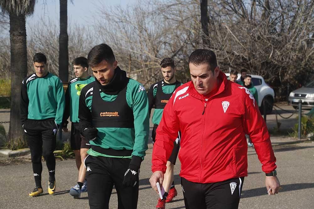 Primer entrenamiento de  Sandoval