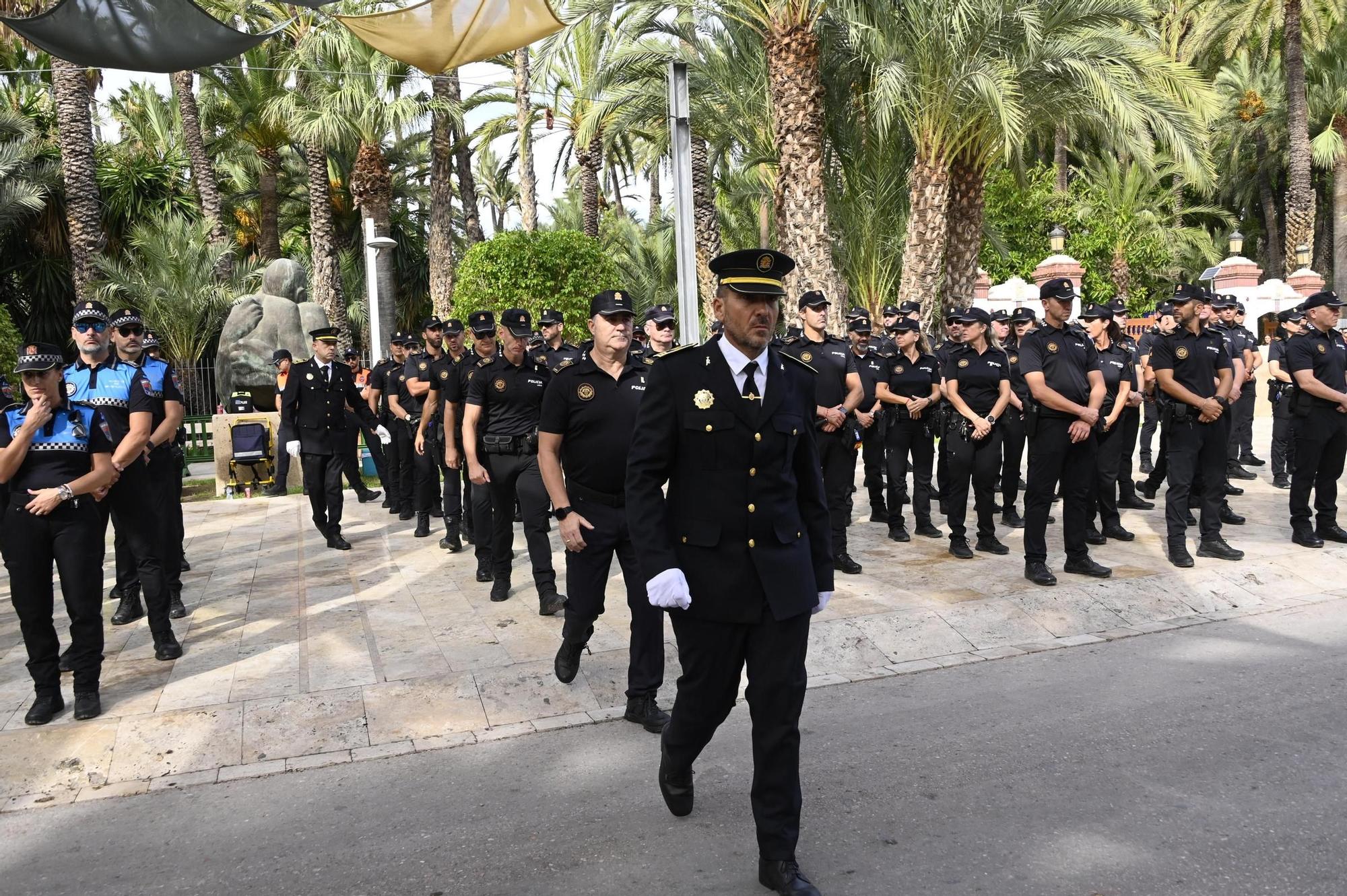 Así ha sido el acto del patrón de la Policía Local de Elche