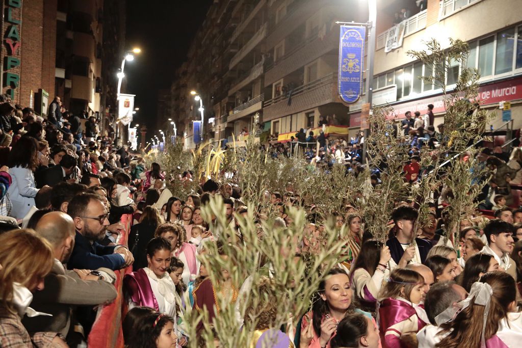 Las imágenes de la procesión de Domingo de Ramos en Lorca