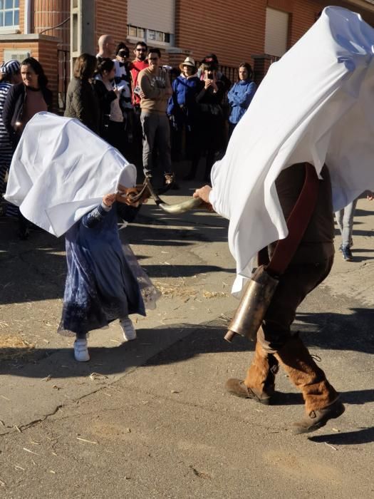 Mascarada de birrias, gordos, flacos y señoritos en Morales de Valverde