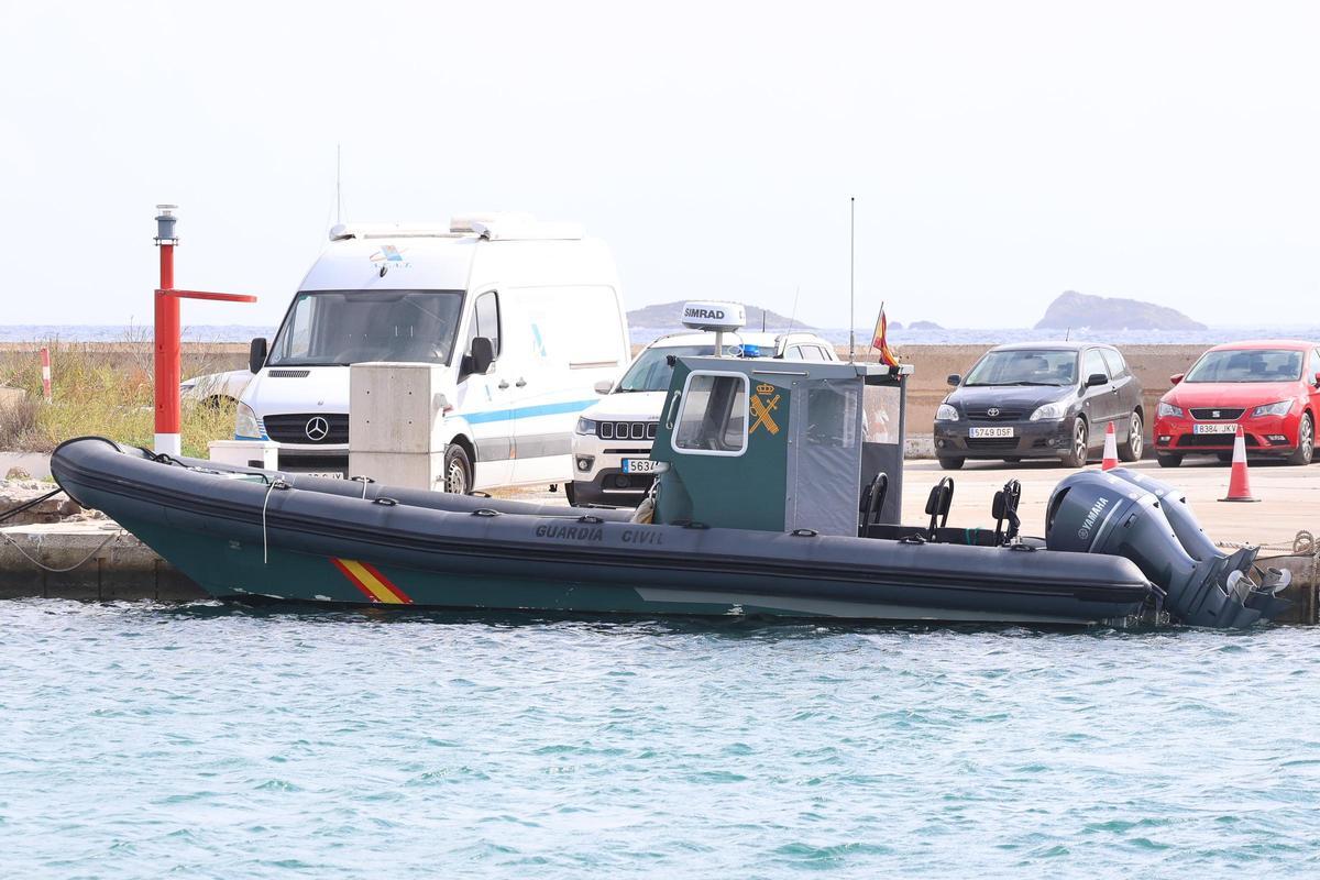 La Guardia Civil sólo tiene una lancha para vigilar la costa de Ibiza y Formentera