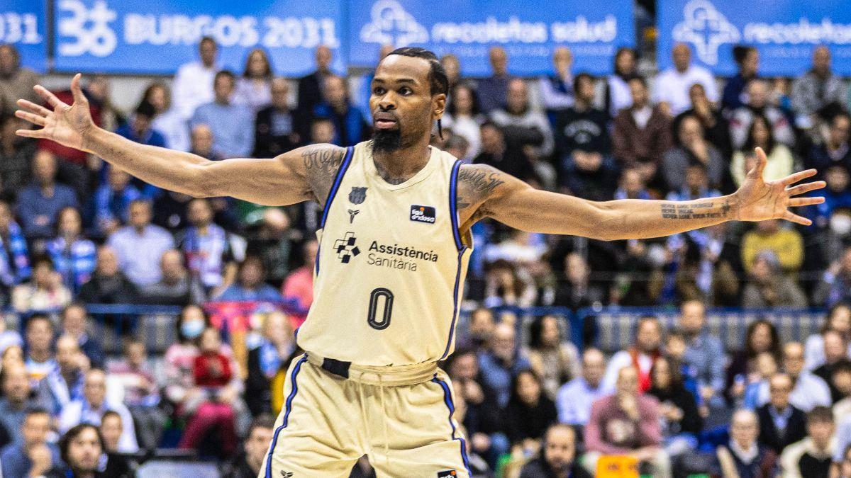 Kevin Punter se quedó sin anotar en la visita del Barça a Burgos