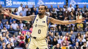 Kevin Punter se quedó sin anotar en la visita del Barça a Burgos