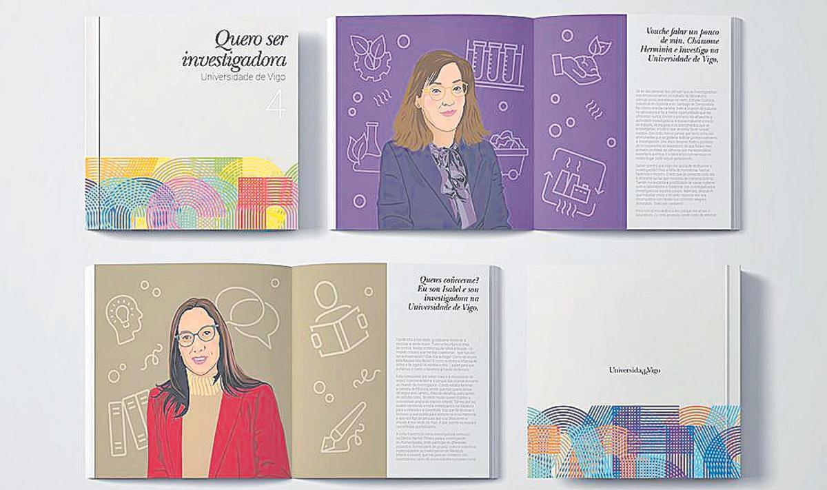 Ilustraciones de Herminia Domínguez e Isabel Mociño.