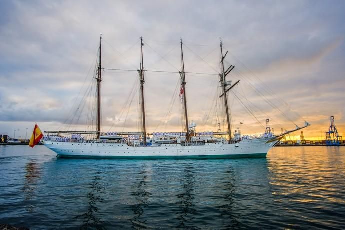 LLEGADA DEL JUAN SEBASTIAN ELCANO