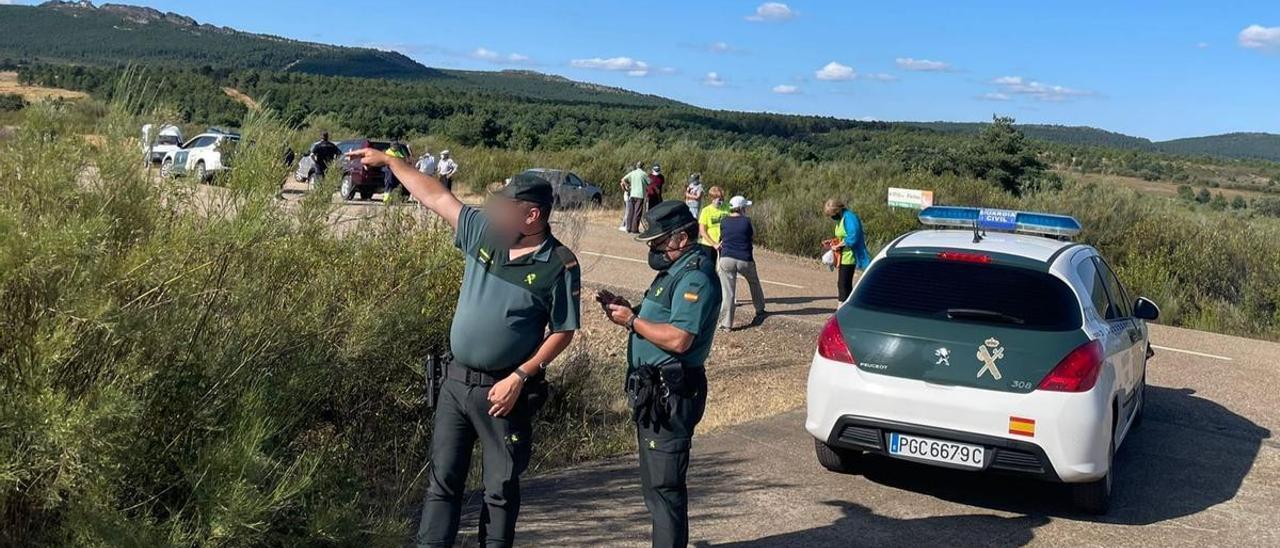 Despliegue de la Guardia Civil para buscar a un hombre desaparecido en Zamora.