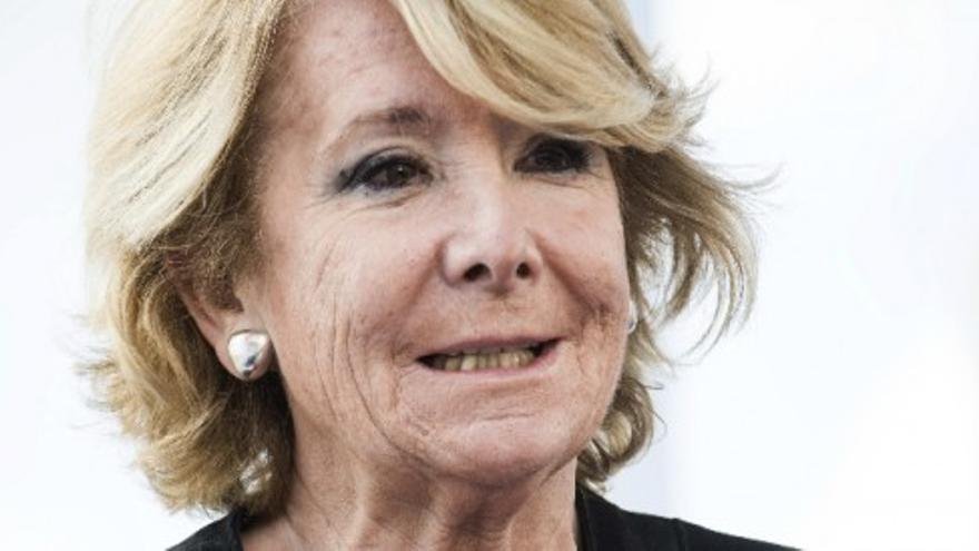 Esperanza Aguirre critica que no exista la dación en pago