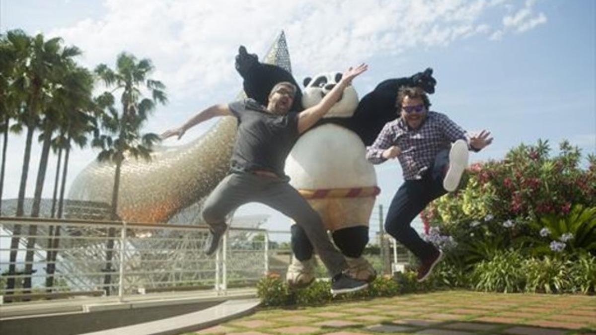 Jack Black y Florentino, en la piel de 'Kung Fu Panda'_MEDIA_1