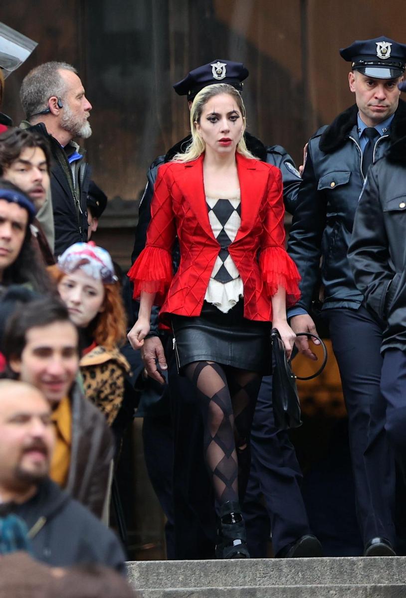 Lady Gaga da vida a Harley Quinn en la nueva película de 'Joker' de Joaquin Phoenix