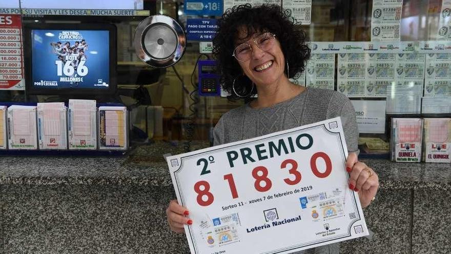 La Lotería Nacional reparte 60.000 euros en el barrio de Os Rosales