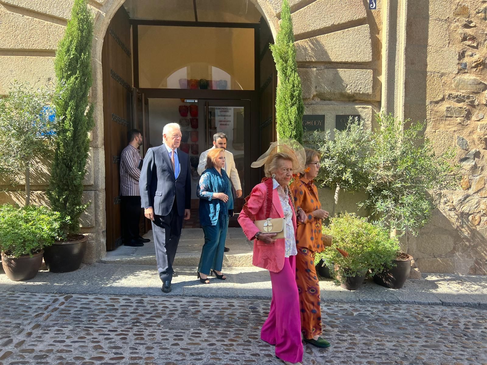 Fotogalería | Así han sido los momentos de la boda del año en Cáceres entre Fernando Palazuelo y Micaela Belmont