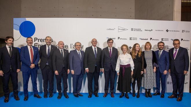 Alfombra roja de los premios Empresa de l'Any Banc Sabadell-EL PERIÓDICO 2024, en imágenes