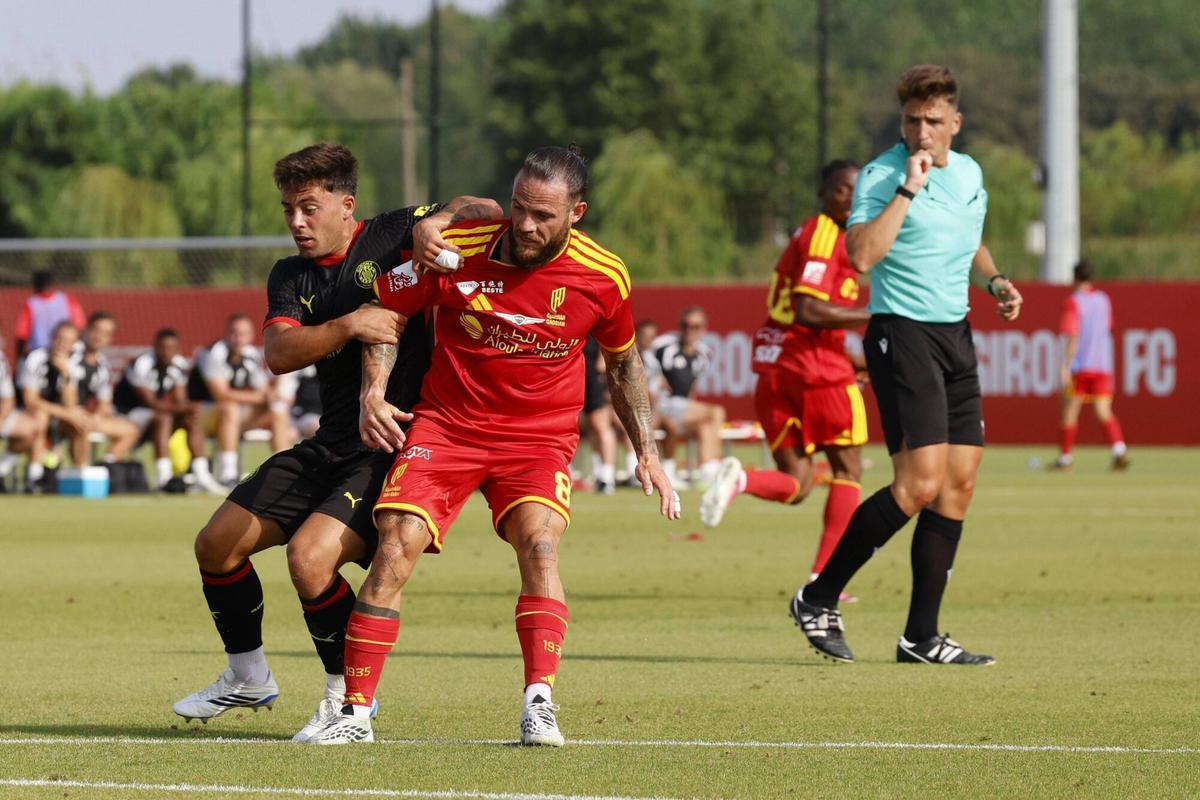 Les imatges del primer partit de pretemporada de Girona FC, contra el Al-Qadsiah