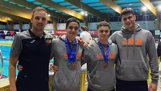 El Club de Natación Mérida logra cuatro medallas en el Campeonato de España Junior