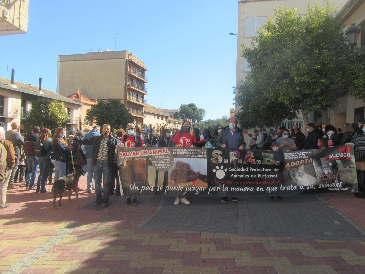 La Protectora en una de sus actividades de sensibilización.