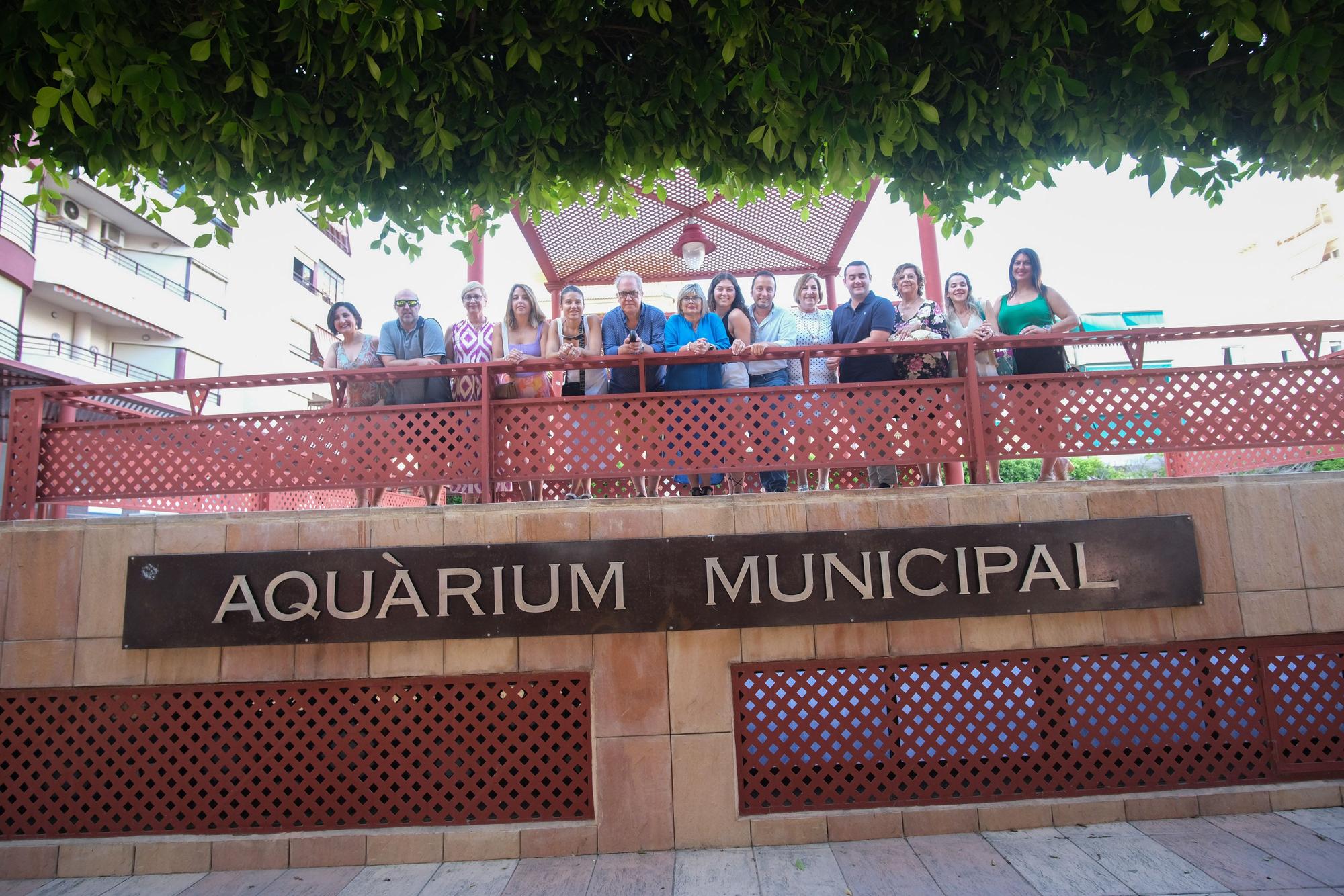 Así ha sido la reapertura del acuario municipal de Santa Pola