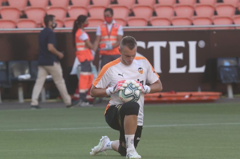 Las imágenes del Valencia CF - Valladolid