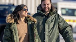 El vicepresidente de EEUU, JD Vance y su mujer, Usha Vance