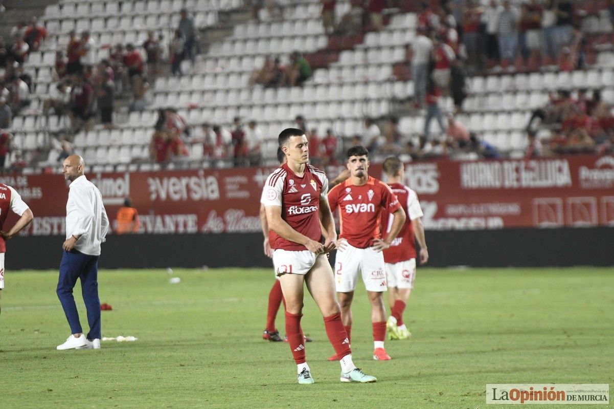 Así fue el encuentro del play off del Real Murcia y el Nástic en la lucha por el ascenso