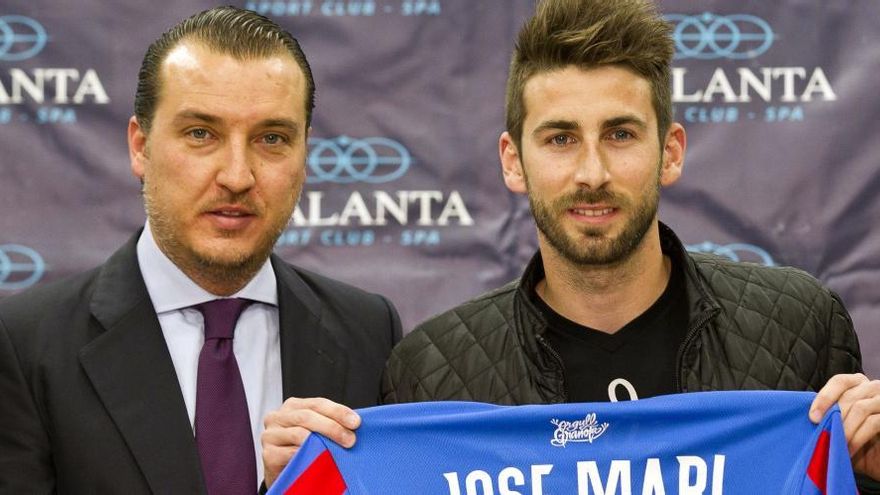 Catalán y José Mari, en su presentación