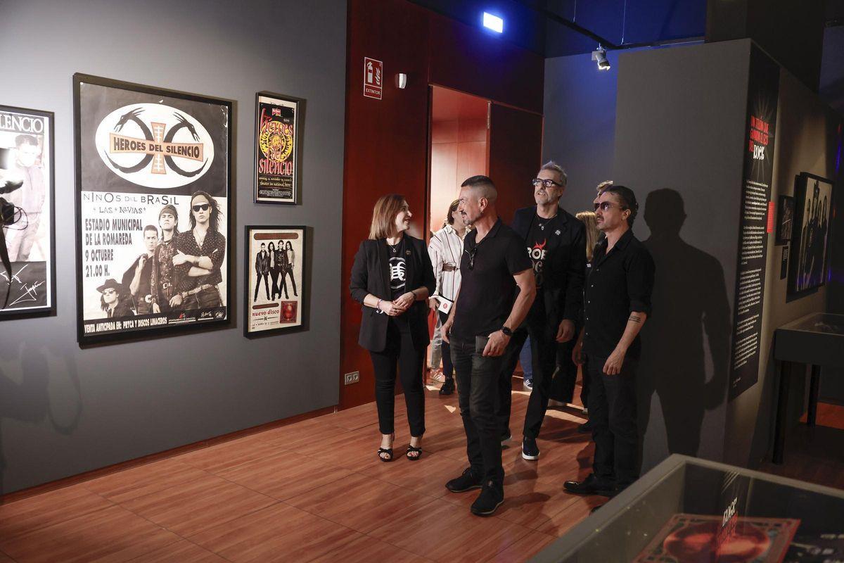 Joaquín Cardiel y Pedro Andreu asistieron el pasado jueves a la presentación de la exposición.