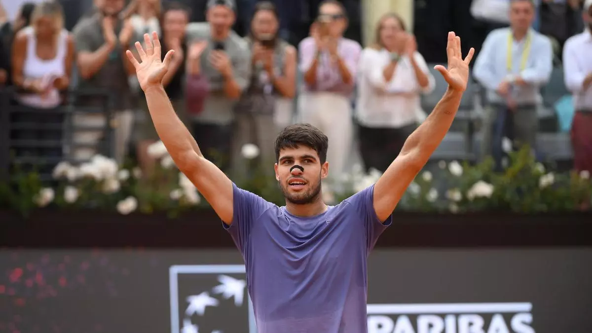 Alcaraz arrolla a Sinner y se proclama campeón en Roma justo antes de Roland Garros