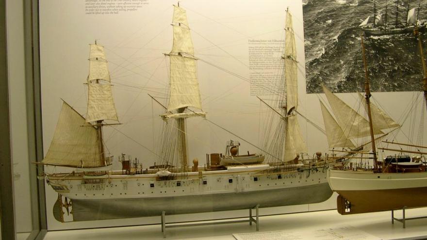 Maqueta de la SMS Gneisenau