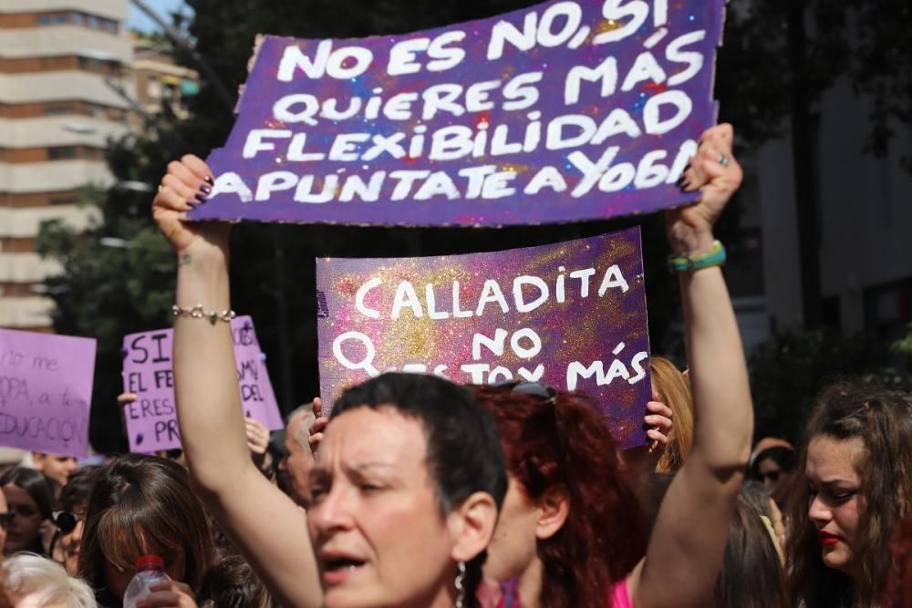 8M en Murcia: Manifestación de la mañana