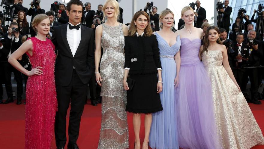 El elenco de &#039;La seducción&#039;, con Colin Farrell, Nicole Kidman o Kirsten Durst.