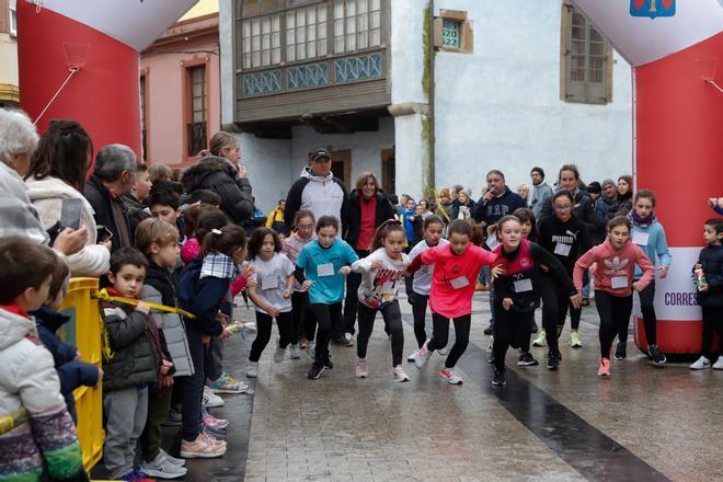 La 41ª edición del cross escolar, primera diversión de las Fiestas del Cristo del Socorro de Luanco